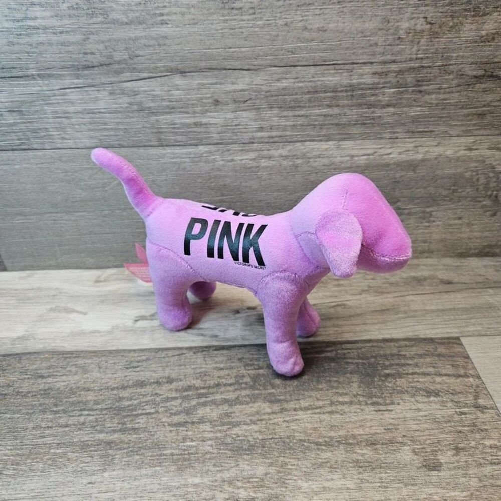 Pink Victoria Secret Small plush dog Pink / Love figure